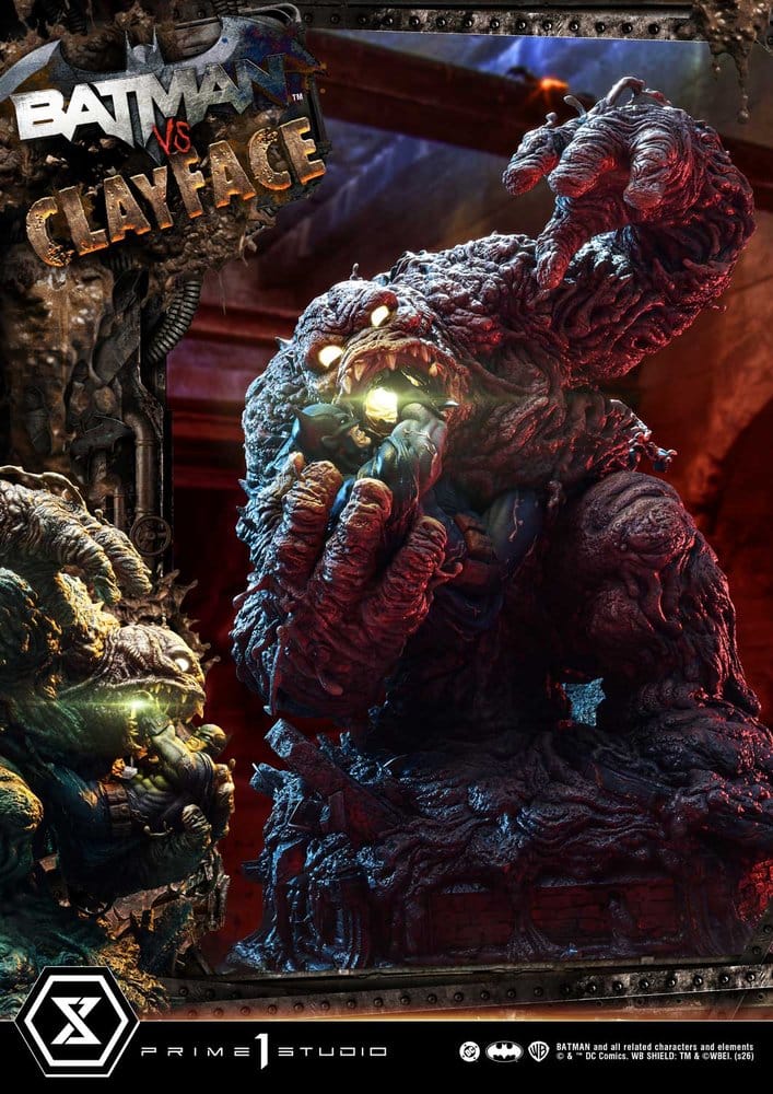 DC Comics Ultimate Premium Masterline Series Statue 1/4 Batman VS Clayface 83 cm - Preorder - ETA: 25.08.2028