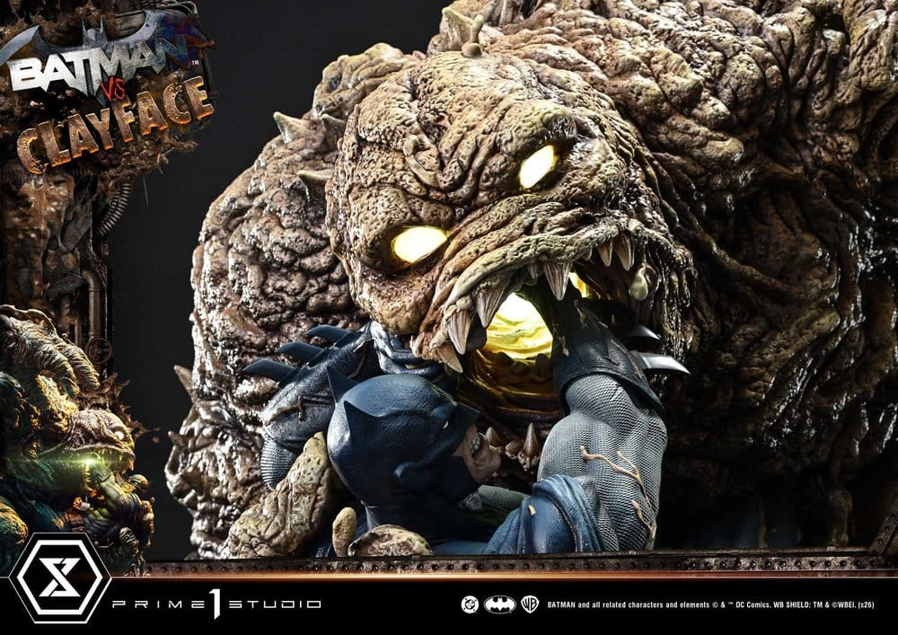DC Comics Ultimate Premium Masterline Series Statue 1/4 Batman VS Clayface 83 cm - Preorder - ETA: 25.08.2028