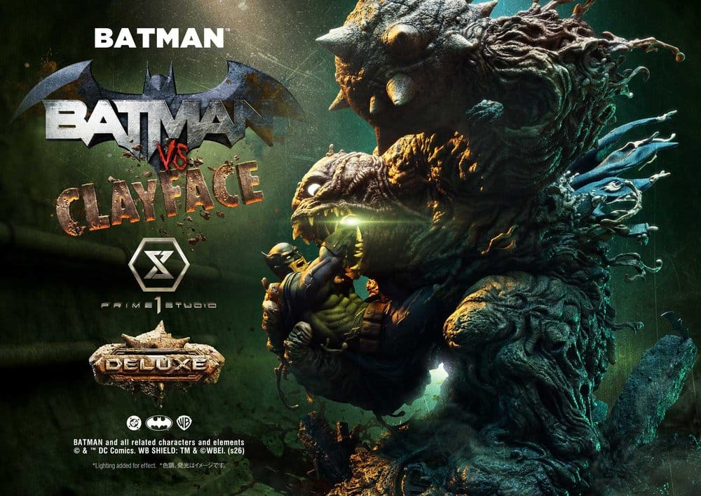 DC Comics Ultimate Premium Masterline Series Statue 1/4 Batman VS Clayface Deluxe Version 83 cm - Preorder - ETA: 25.08.2028