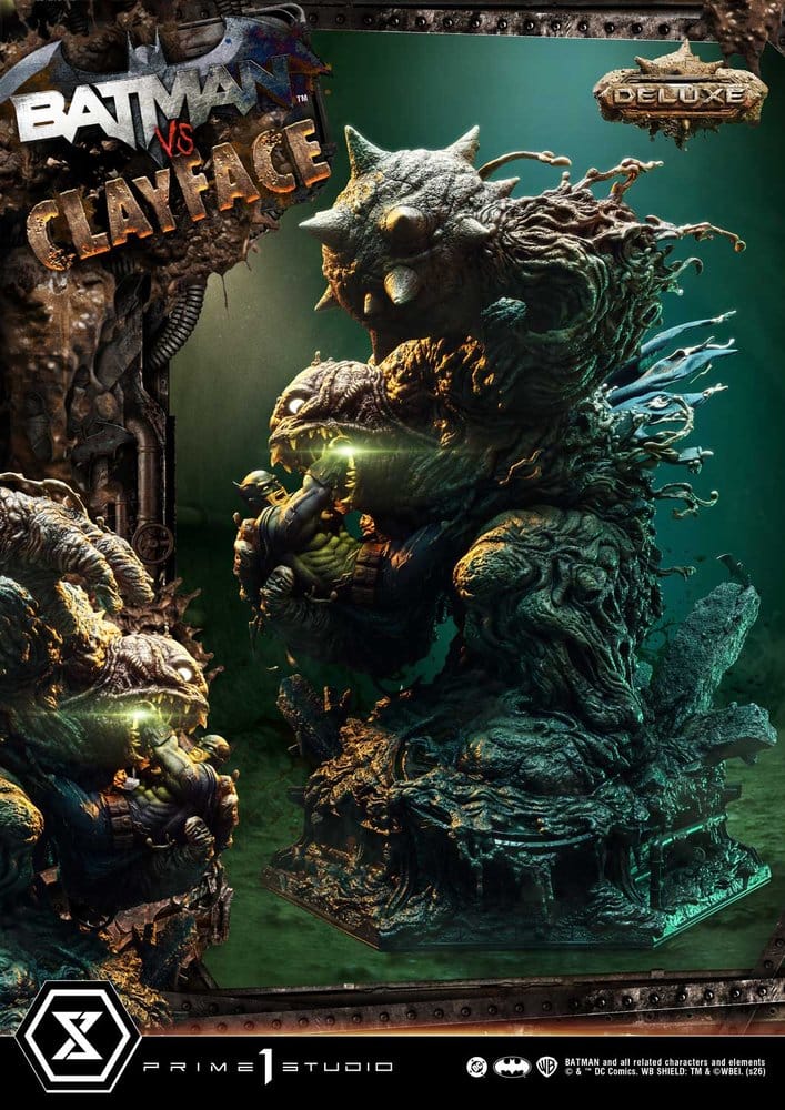 DC Comics Ultimate Premium Masterline Series Statue 1/4 Batman VS Clayface Deluxe Version 83 cm - Preorder - ETA: 25.08.2028
