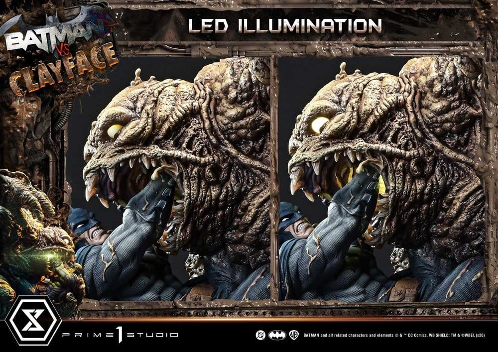 DC Comics Ultimate Premium Masterline Series Statue 1/4 Batman VS Clayface Deluxe Version 83 cm - Preorder - ETA: 25.08.2028