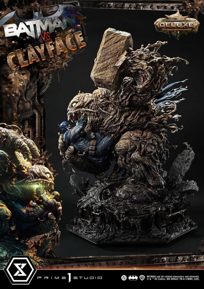 DC Comics Ultimate Premium Masterline Series Statue 1/4 Batman VS Clayface Deluxe Version 83 cm - Preorder - ETA: 25.08.2028