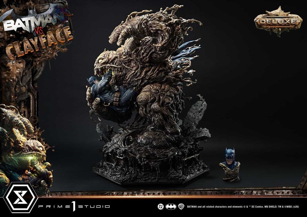 DC Comics Ultimate Premium Masterline Series Statue 1/4 Batman VS Clayface Deluxe Version 83 cm - Preorder - ETA: 25.08.2028