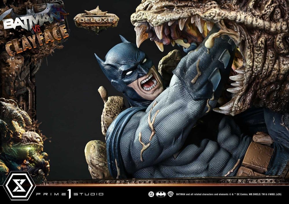 DC Comics Ultimate Premium Masterline Series Statue 1/4 Batman VS Clayface Deluxe Version 83 cm - Preorder - ETA: 25.08.2028