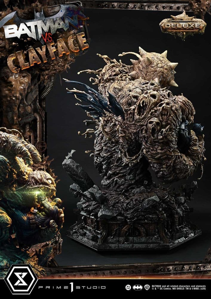 DC Comics Ultimate Premium Masterline Series Statue 1/4 Batman VS Clayface Deluxe Version 83 cm - Preorder - ETA: 25.08.2028