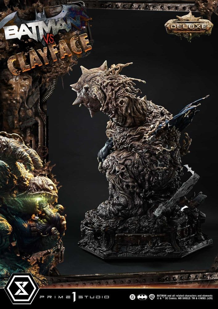 DC Comics Ultimate Premium Masterline Series Statue 1/4 Batman VS Clayface Deluxe Version 83 cm - Preorder - ETA: 25.08.2028