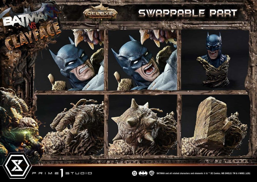 DC Comics Ultimate Premium Masterline Series Statue 1/4 Batman VS Clayface DX Bonus Version 83 cm - Preorder - ETA: 25.08.2028