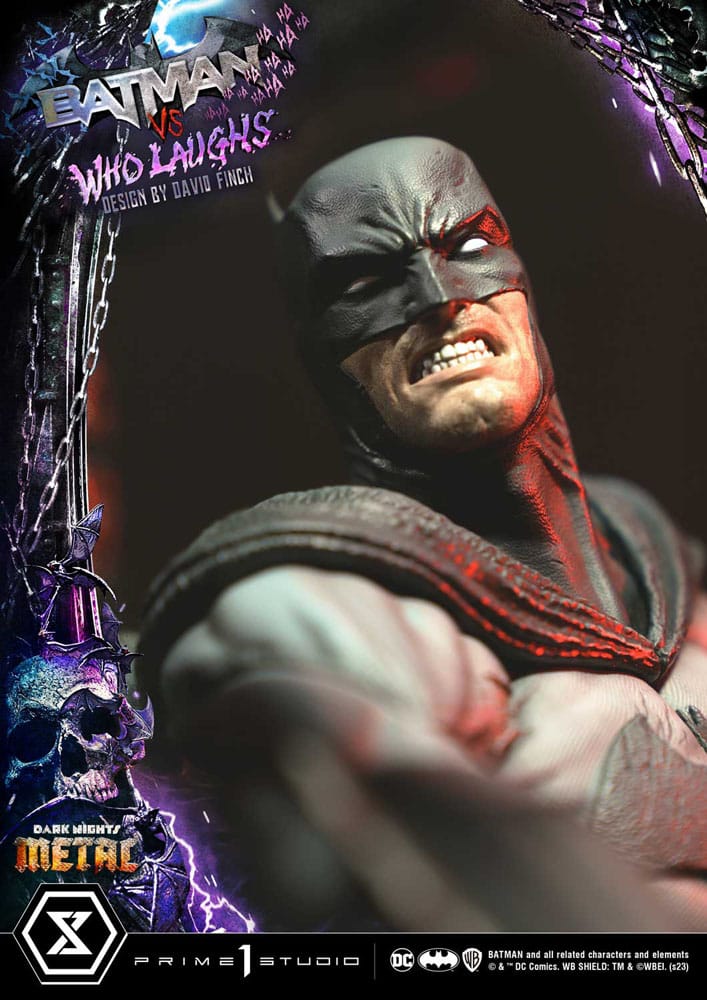 Dark Nights: Metal Ultimate Premium Masterline Series Statue 1/4 Batman VS Batman Who Laughs 67 cm - Preorder - ETA: Ende 07.2025