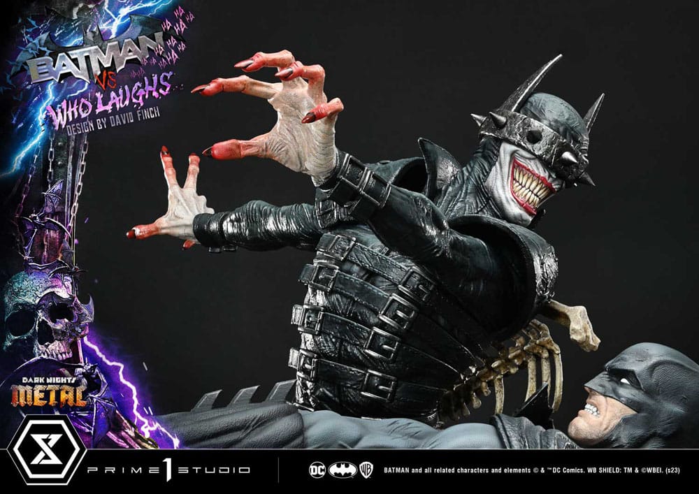 Dark Nights: Metal Ultimate Premium Masterline Series Statue 1/4 Batman VS Batman Who Laughs 67 cm - Preorder - ETA: Ende 07.2025