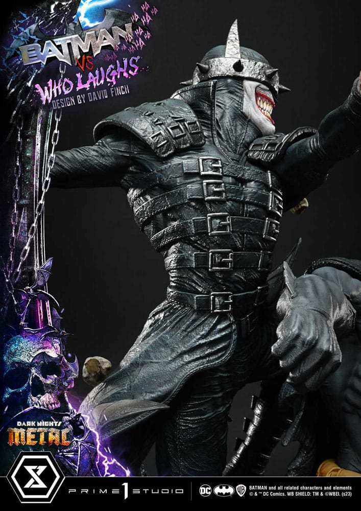 Dark Nights: Metal Ultimate Premium Masterline Series Statue 1/4 Batman VS Batman Who Laughs 67 cm - Preorder - ETA: Ende 07.2025