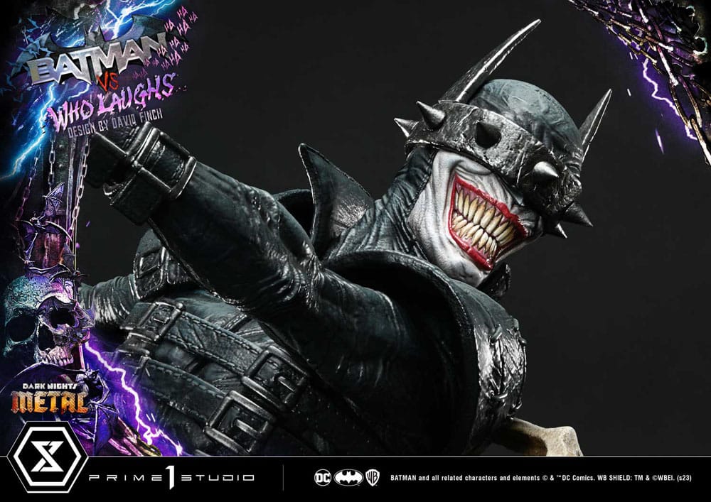 Dark Nights: Metal Ultimate Premium Masterline Series Statue 1/4 Batman VS Batman Who Laughs 67 cm - Preorder - ETA: Ende 07.2025