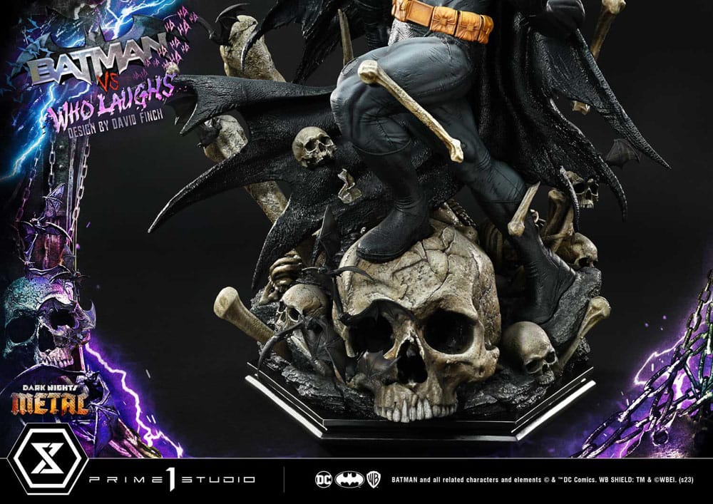 Dark Nights: Metal Ultimate Premium Masterline Series Statue 1/4 Batman VS Batman Who Laughs 67 cm - Preorder - ETA: Ende 07.2025