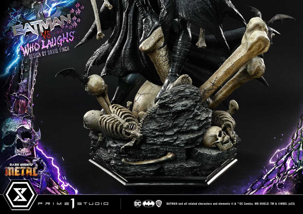 Dark Nights: Metal Ultimate Premium Masterline Series Statue 1/4 Batman VS Batman Who Laughs 67 cm - Preorder - ETA: Ende 07.2025