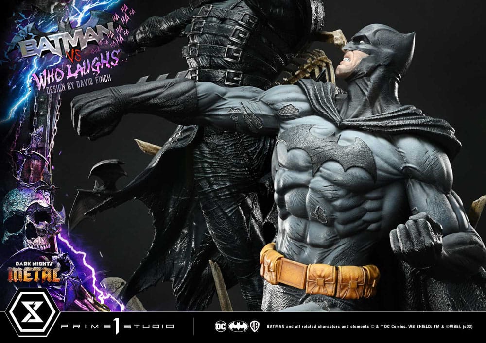 Dark Nights: Metal Ultimate Premium Masterline Series Statue 1/4 Batman VS Batman Who Laughs 67 cm - Preorder - ETA: Ende 07.2025