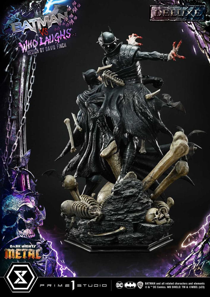 Dark Nights: Metal Ultimate Premium Masterline Series Statue 1/4 Batman VS Batman Who Laughs Deluxe Version 67 cm - Preorder - ETA: Ende 08.2025