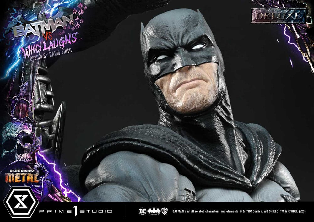 Dark Nights: Metal Ultimate Premium Masterline Series Statue 1/4 Batman VS Batman Who Laughs Deluxe Version 67 cm - Preorder - ETA: Ende 08.2025