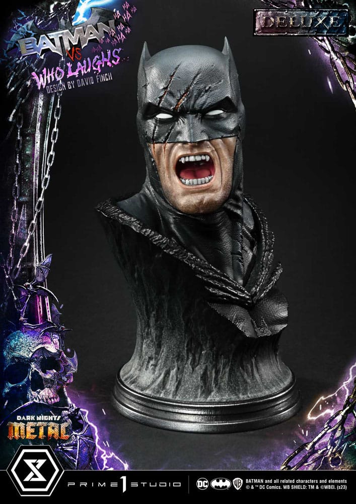 Dark Nights: Metal Ultimate Premium Masterline Series Statue 1/4 Batman VS Batman Who Laughs Deluxe Bonus Version 67 cm - Preorder - ETA: Ende 08.2025