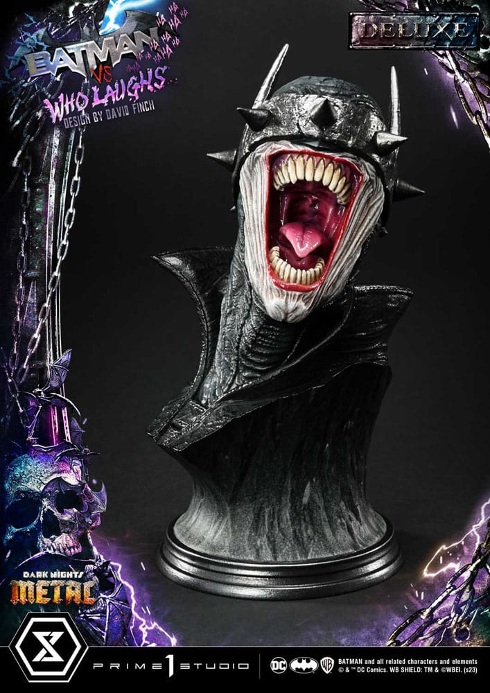 Dark Nights: Metal Ultimate Premium Masterline Series Statue 1/4 Batman VS Batman Who Laughs Deluxe Bonus Version 67 cm - Preorder - ETA: Ende 08.2025