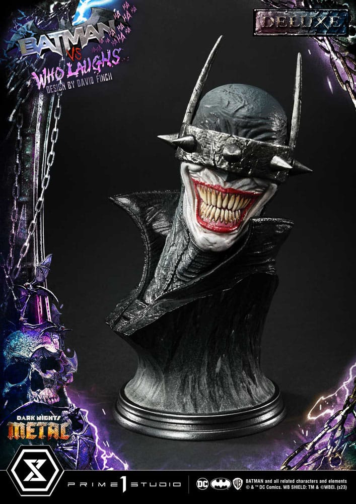 Dark Nights: Metal Ultimate Premium Masterline Series Statue 1/4 Batman VS Batman Who Laughs Deluxe Bonus Version 67 cm - Preorder - ETA: Ende 08.2025