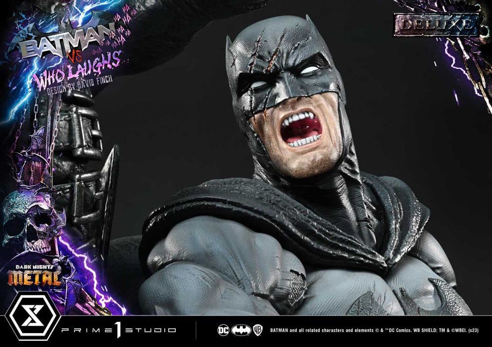 Dark Nights: Metal Ultimate Premium Masterline Series Statue 1/4 Batman VS Batman Who Laughs Deluxe Bonus Version 67 cm - Preorder - ETA: Ende 08.2025