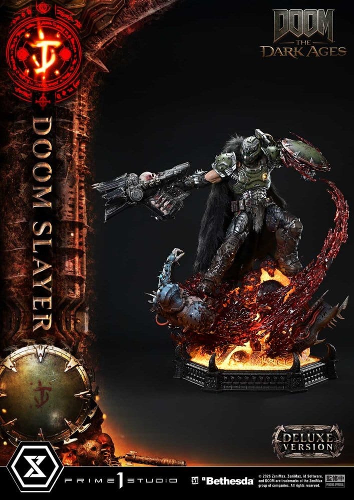 DOOM: The Dark Ages Ultimate Premium Masterline Series Statue 1/4 DOOM Slayer Deluxe Version 77 cm  - Preorder - ETA: 20.10.2027