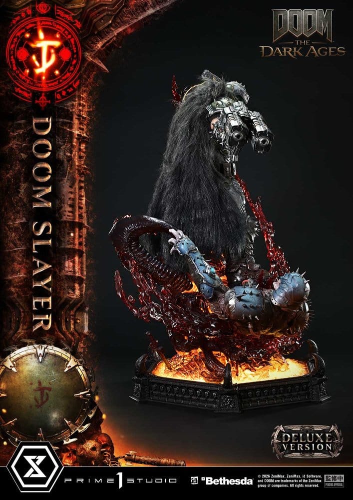 DOOM: The Dark Ages Ultimate Premium Masterline Series Statue 1/4 DOOM Slayer Deluxe Version 77 cm  - Preorder - ETA: 20.10.2027