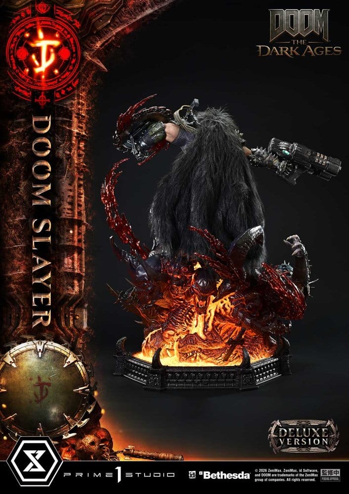 DOOM: The Dark Ages Ultimate Premium Masterline Series Statue 1/4 DOOM Slayer Deluxe Version 77 cm  - Preorder - ETA: 20.10.2027