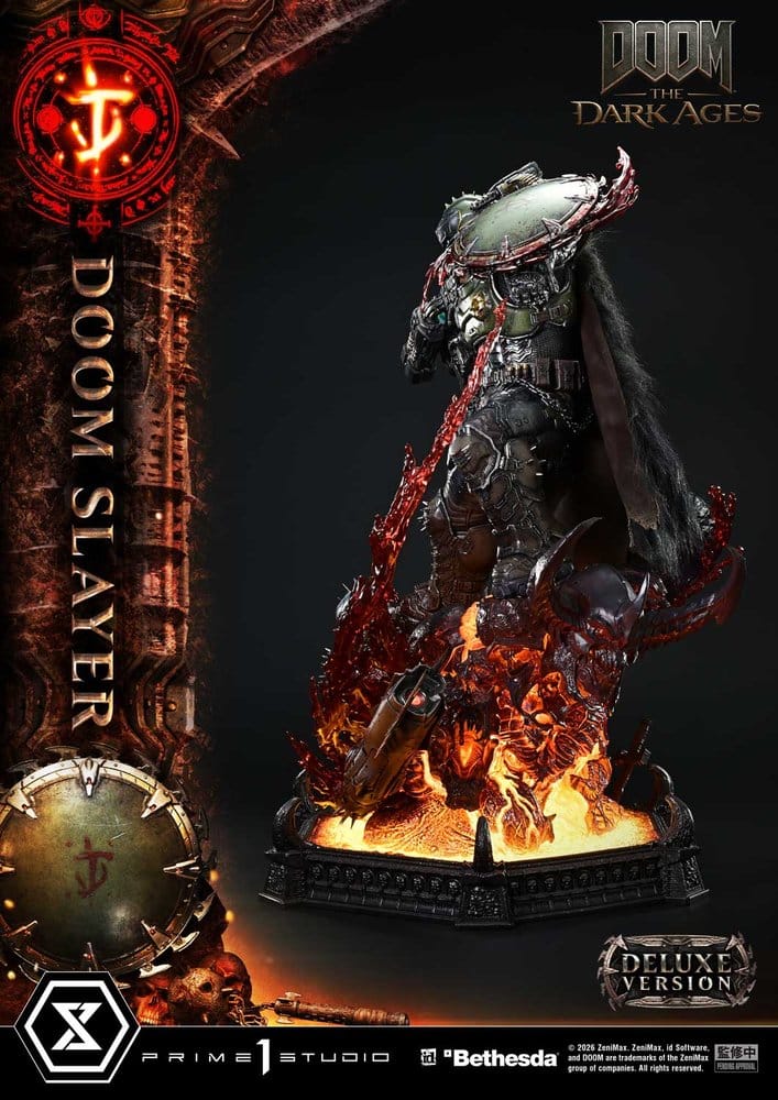 DOOM: The Dark Ages Ultimate Premium Masterline Series Statue 1/4 DOOM Slayer Deluxe Version 77 cm  - Preorder - ETA: 20.10.2027