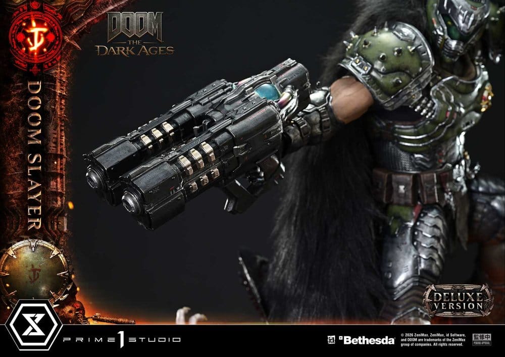 DOOM: The Dark Ages Ultimate Premium Masterline Series Statue 1/4 DOOM Slayer Deluxe Version 77 cm  - Preorder - ETA: 20.10.2027