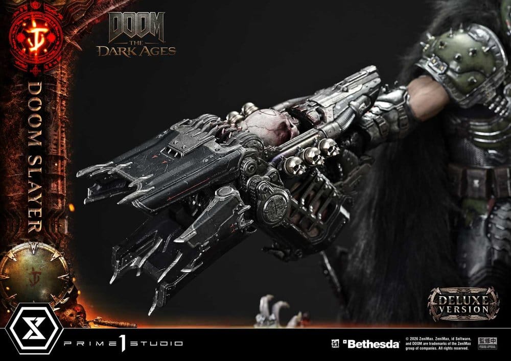 DOOM: The Dark Ages Ultimate Premium Masterline Series Statue 1/4 DOOM Slayer Deluxe Version 77 cm  - Preorder - ETA: 20.10.2027