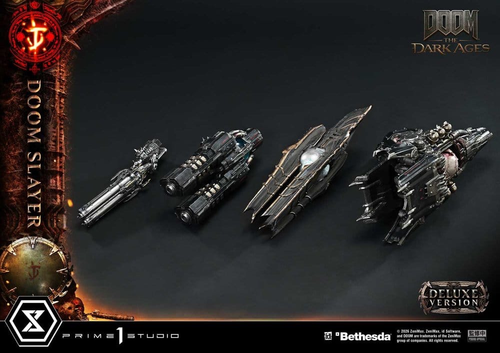 DOOM: The Dark Ages Ultimate Premium Masterline Series Statue 1/4 DOOM Slayer Deluxe Version 77 cm  - Preorder - ETA: 20.10.2027