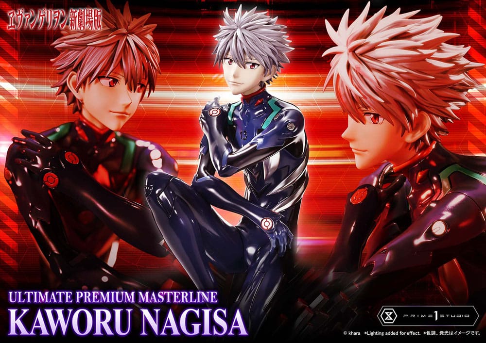 Neon Genesis Evangelion Ultimate Premium Masterline Series Statue 1/4 Kaworu Nagisa Bonus Ver. 47 cm  - Preorder - ETA: 25.05.2027