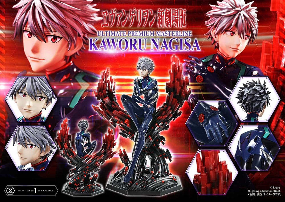 Neon Genesis Evangelion Ultimate Premium Masterline Series Statue 1/4 Kaworu Nagisa Bonus Ver. 47 cm  - Preorder - ETA: 25.05.2027