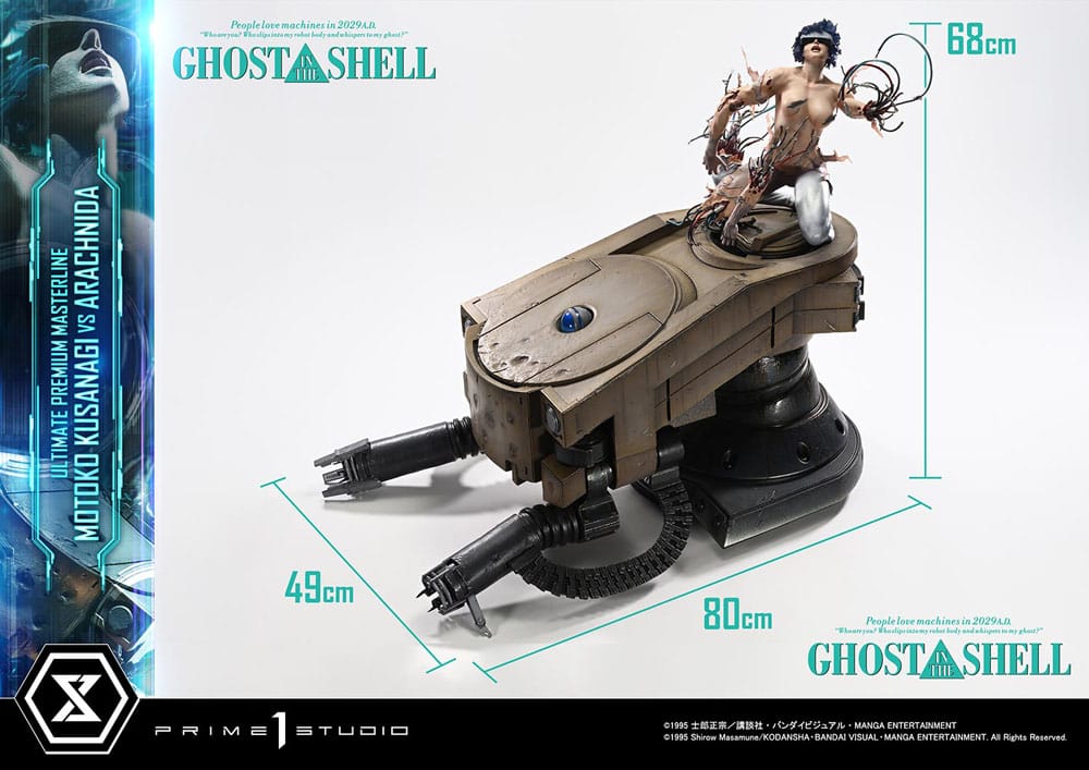 Ghost in the Shell Ultimate Premium Masterline Series Statue 1/4 Motoko Kusanagi vs Arachnida 68 cm                - Preorder - ETA: 25.06.2027