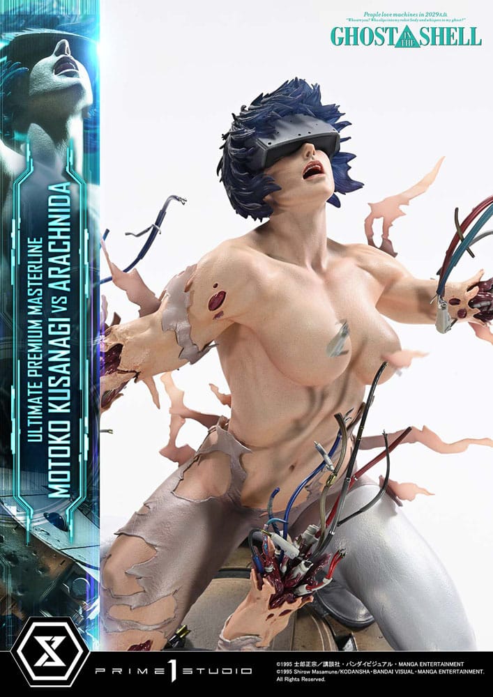 Ghost in the Shell Ultimate Premium Masterline Series Statue 1/4 Motoko Kusanagi vs Arachnida 68 cm                - Preorder - ETA: 25.06.2027