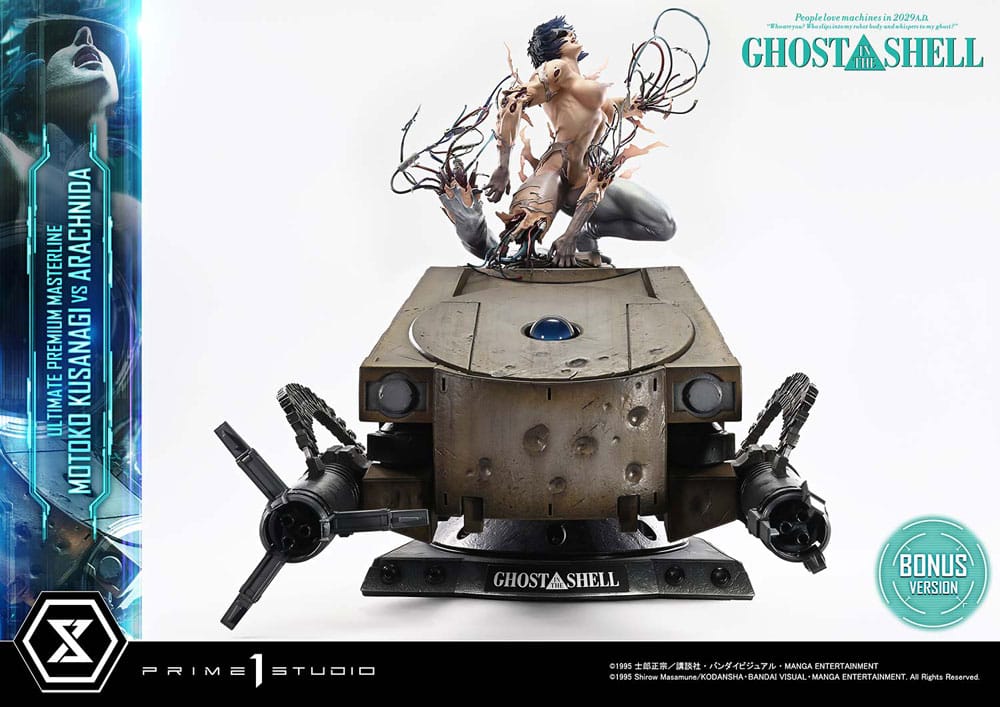 Ghost in the Shell Ultimate Premium Masterline Series Statue 1/4 Motoko Kusanagi vs Arachnida Bonus Version 68 cm  - Preorder - ETA: 25.06.2027