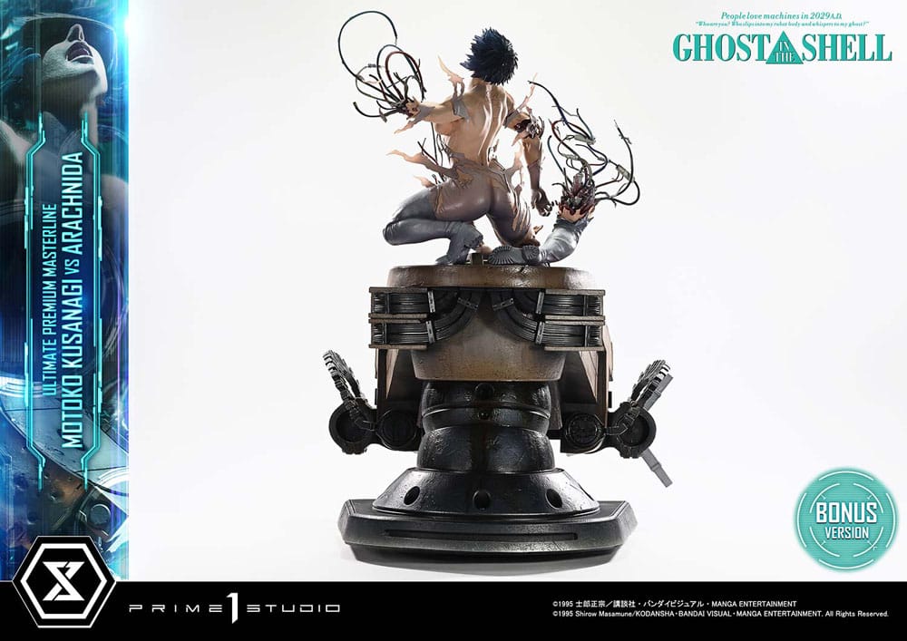 Ghost in the Shell Ultimate Premium Masterline Series Statue 1/4 Motoko Kusanagi vs Arachnida Bonus Version 68 cm  - Preorder - ETA: 25.06.2027