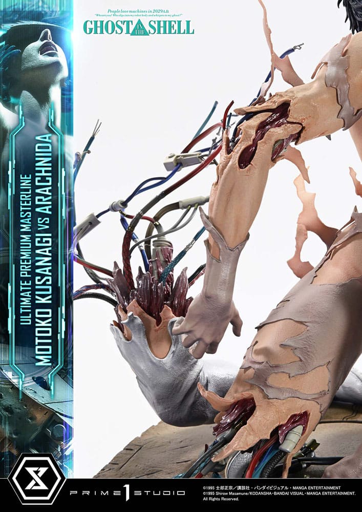 Ghost in the Shell Ultimate Premium Masterline Series Statue 1/4 Motoko Kusanagi vs Arachnida Bonus Version 68 cm  - Preorder - ETA: 25.06.2027