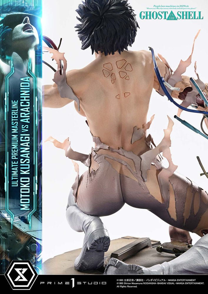 Ghost in the Shell Ultimate Premium Masterline Series Statue 1/4 Motoko Kusanagi vs Arachnida Bonus Version 68 cm  - Preorder - ETA: 25.06.2027