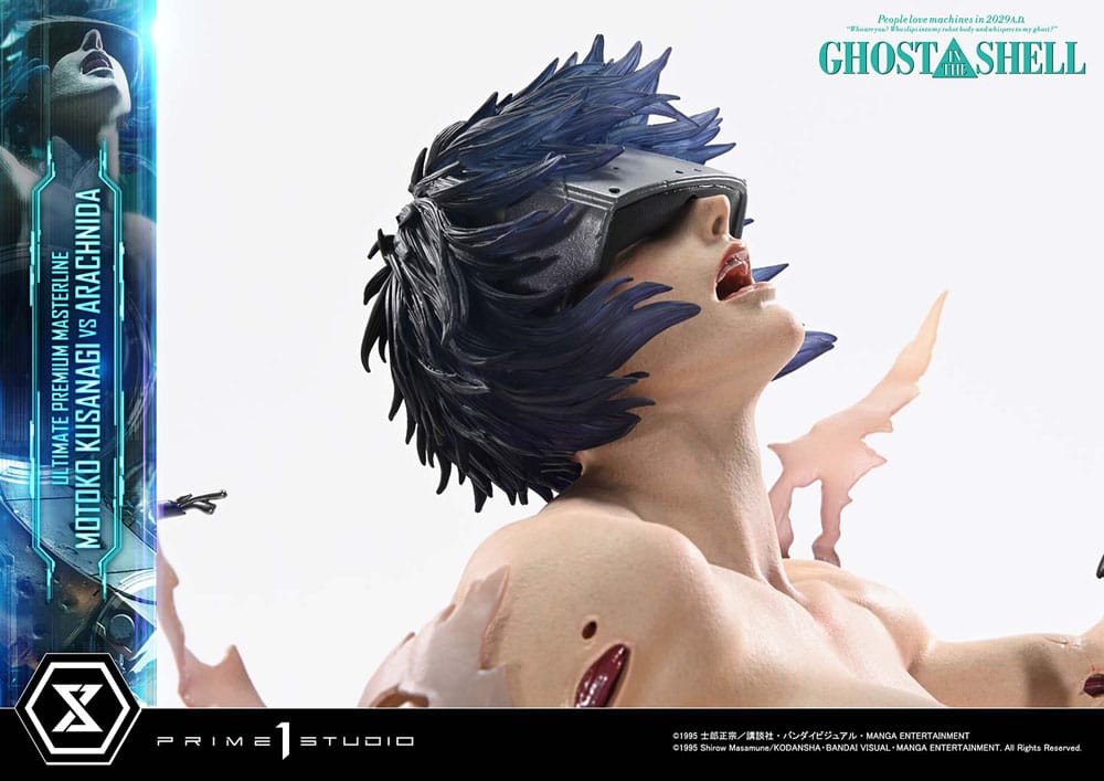 Ghost in the Shell Ultimate Premium Masterline Series Statue 1/4 Motoko Kusanagi vs Arachnida Bonus Version 68 cm  - Preorder - ETA: 25.06.2027