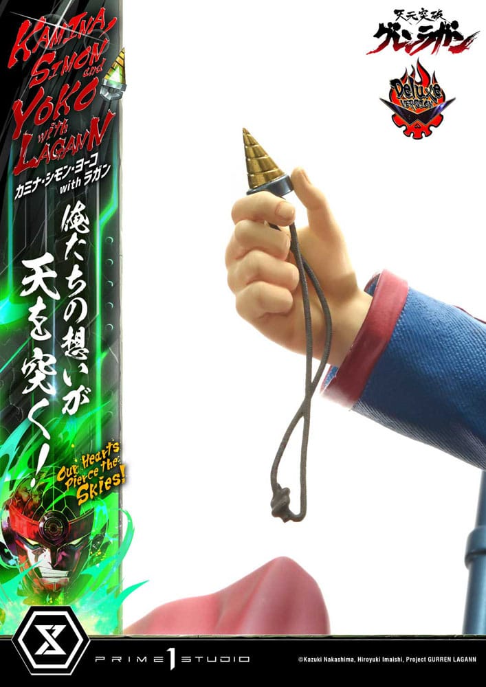 Gurren Lagann Ultimate Premium Masterline Series Statue 1/4 Kamina, Simon & Yoko with Lagann Deluxe Version 97 cm - Preorder - ETA: 20.01.2026