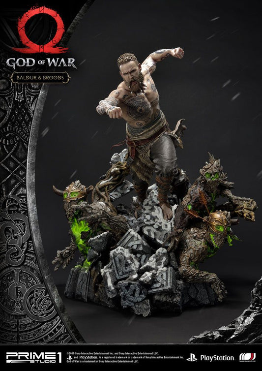 God of War (2018) Statue Baldur & Broods 62 cm - Preorder - ETA: 20.12.2025
