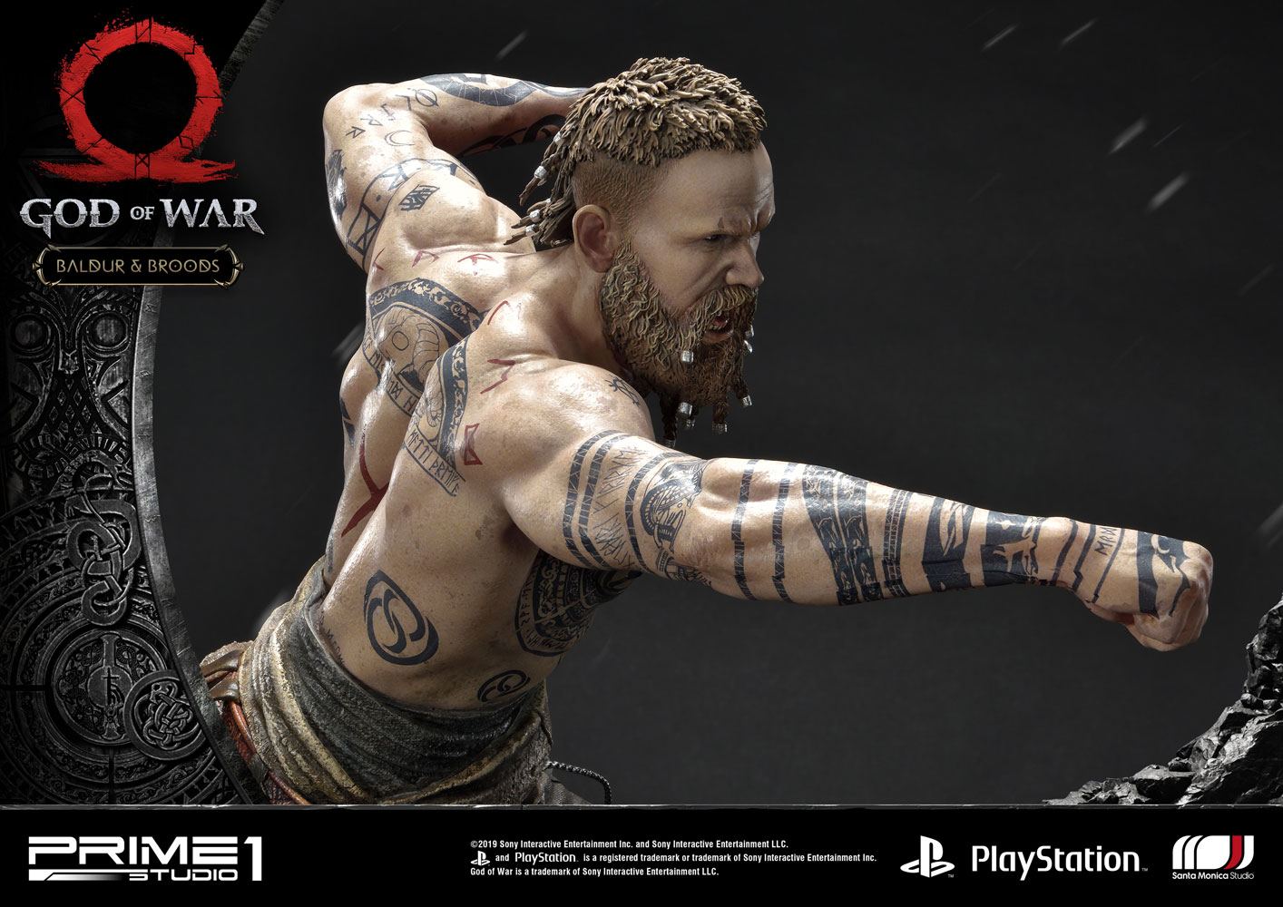 God of War (2018) Statue Baldur & Broods 62 cm - Preorder - ETA: 20.12.2025
