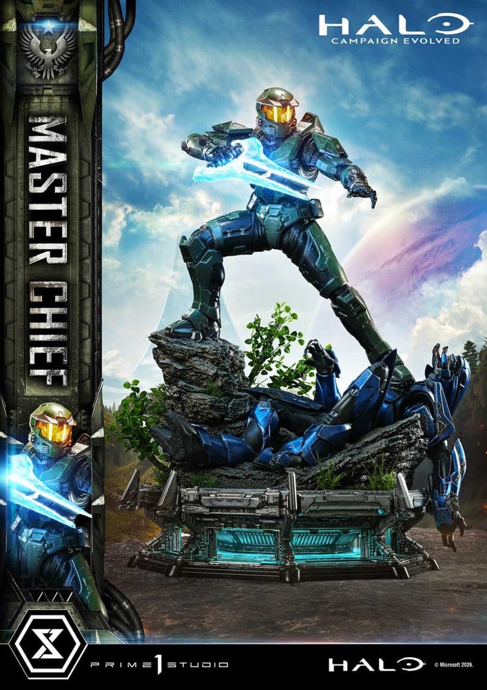 Halo Ultimate Premium Masterline Series Statue 1/4 Campaign Evolved Master Chief 78 cm - Preorder - ETA: 25.07.2028