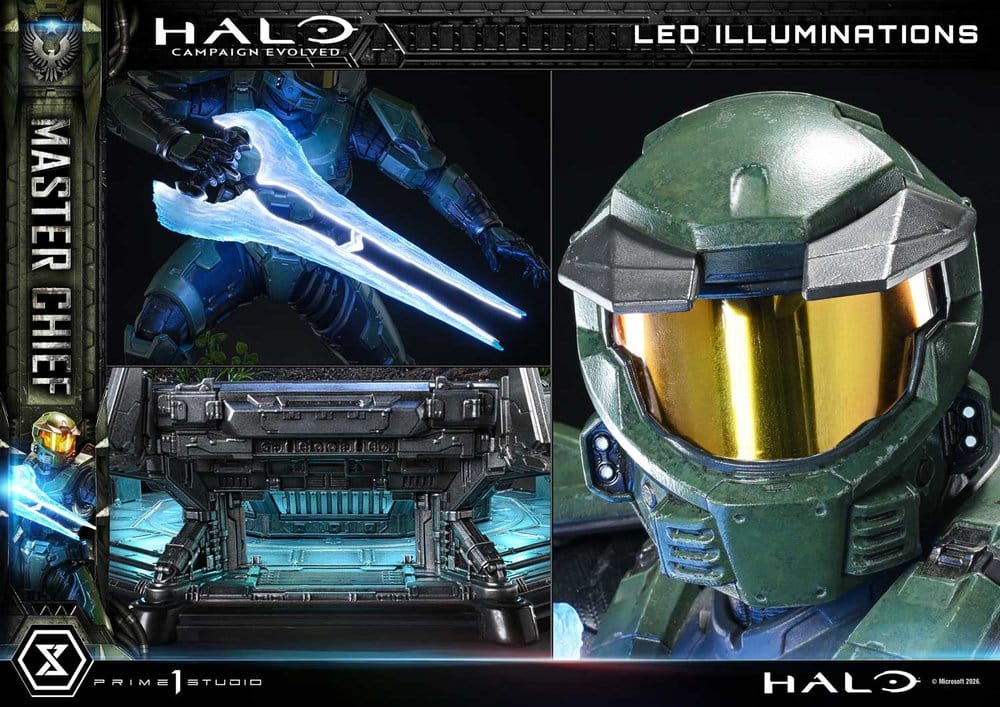 Halo Ultimate Premium Masterline Series Statue 1/4 Campaign Evolved Master Chief 78 cm - Preorder - ETA: 25.07.2028