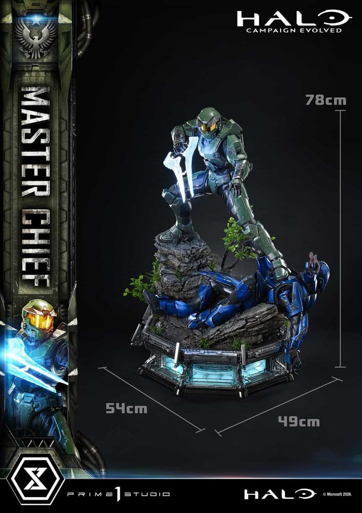 Halo Ultimate Premium Masterline Series Statue 1/4 Campaign Evolved Master Chief 78 cm - Preorder - ETA: 25.07.2028