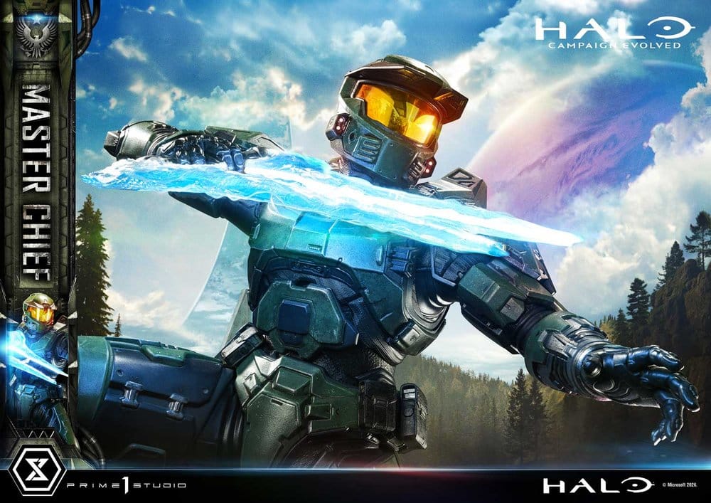 Halo Ultimate Premium Masterline Series Statue 1/4 Campaign Evolved Master Chief 78 cm - Preorder - ETA: 25.07.2028