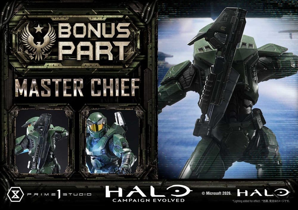 Halo Ultimate Premium Masterline Series Statue 1/4 Campaign Evolved Master Chief Bonus Version 78 cm - Preorder - ETA: 25.07.2028