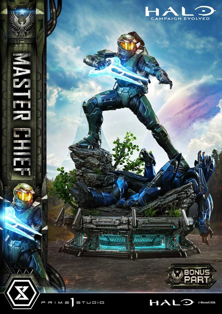 Halo Ultimate Premium Masterline Series Statue 1/4 Campaign Evolved Master Chief Bonus Version 78 cm - Preorder - ETA: 25.07.2028