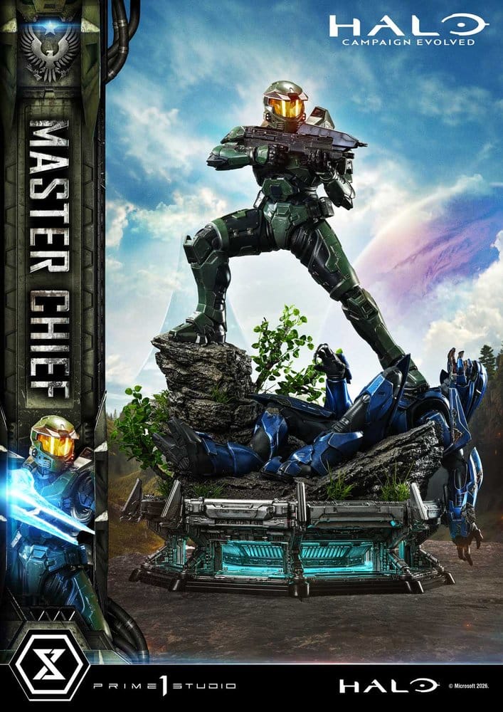 Halo Ultimate Premium Masterline Series Statue 1/4 Campaign Evolved Master Chief Bonus Version 78 cm - Preorder - ETA: 25.07.2028